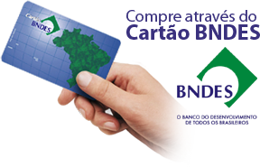 Aceitamos cartão BNDS financiamento